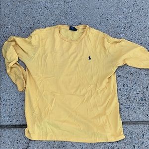 Men’s long sleeve polo t shirt